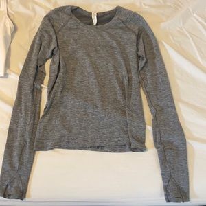 lululemon swiftly tech long sleeve shirt size 8